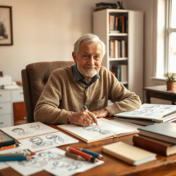 how to develop engaging characters for seniors