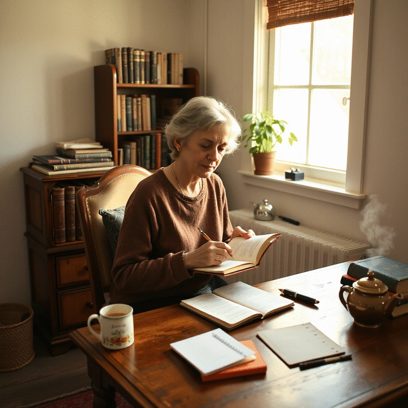 how to write dialogue for seniors in fiction