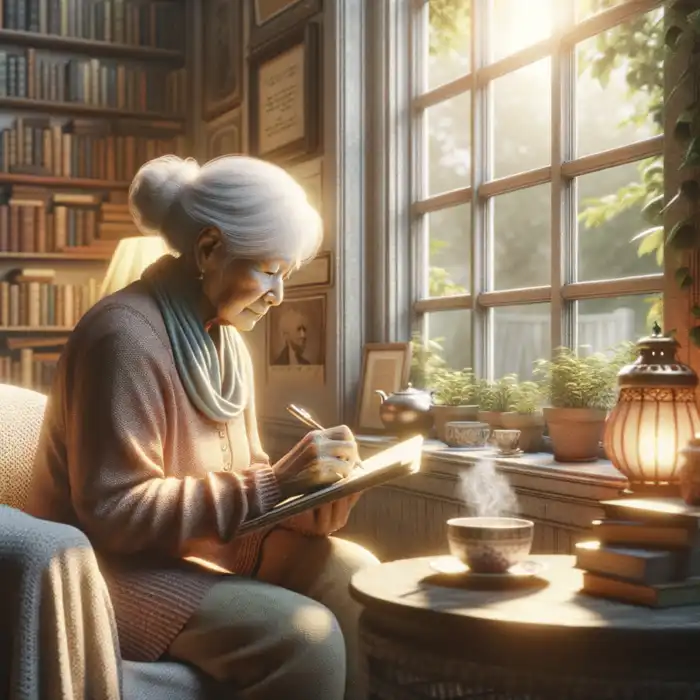 engaging fiction writing prompts for seniors